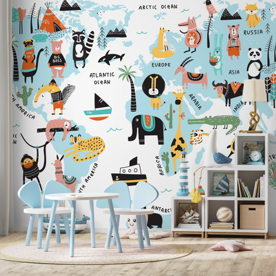 Peel And Stick Wallpaper For Classroom