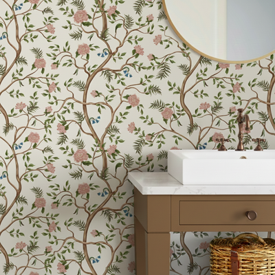 Powder Room Wallpaper