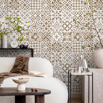 Mosaic Tile Peel And Stick Wallpaper