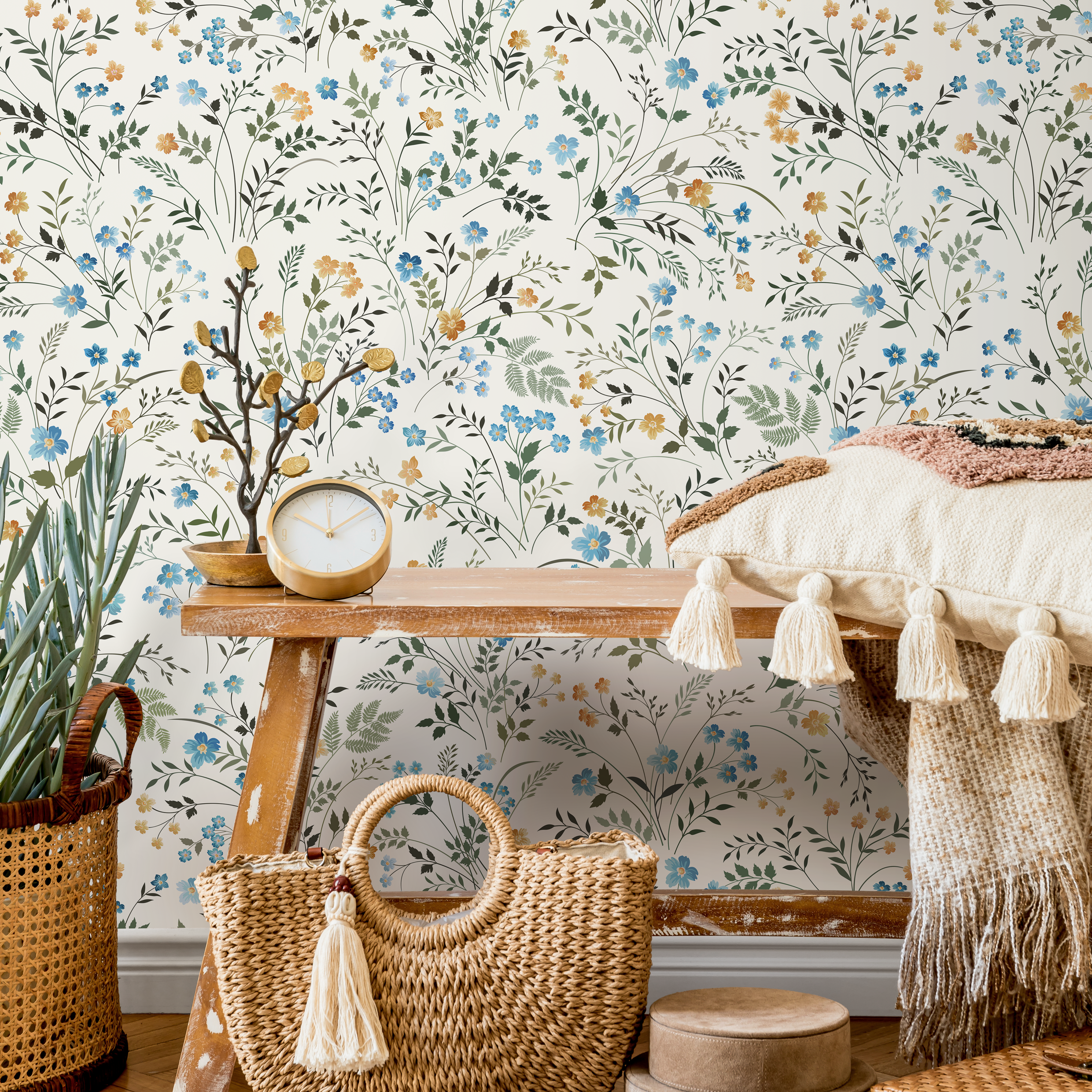 Small Floral Wallpaper