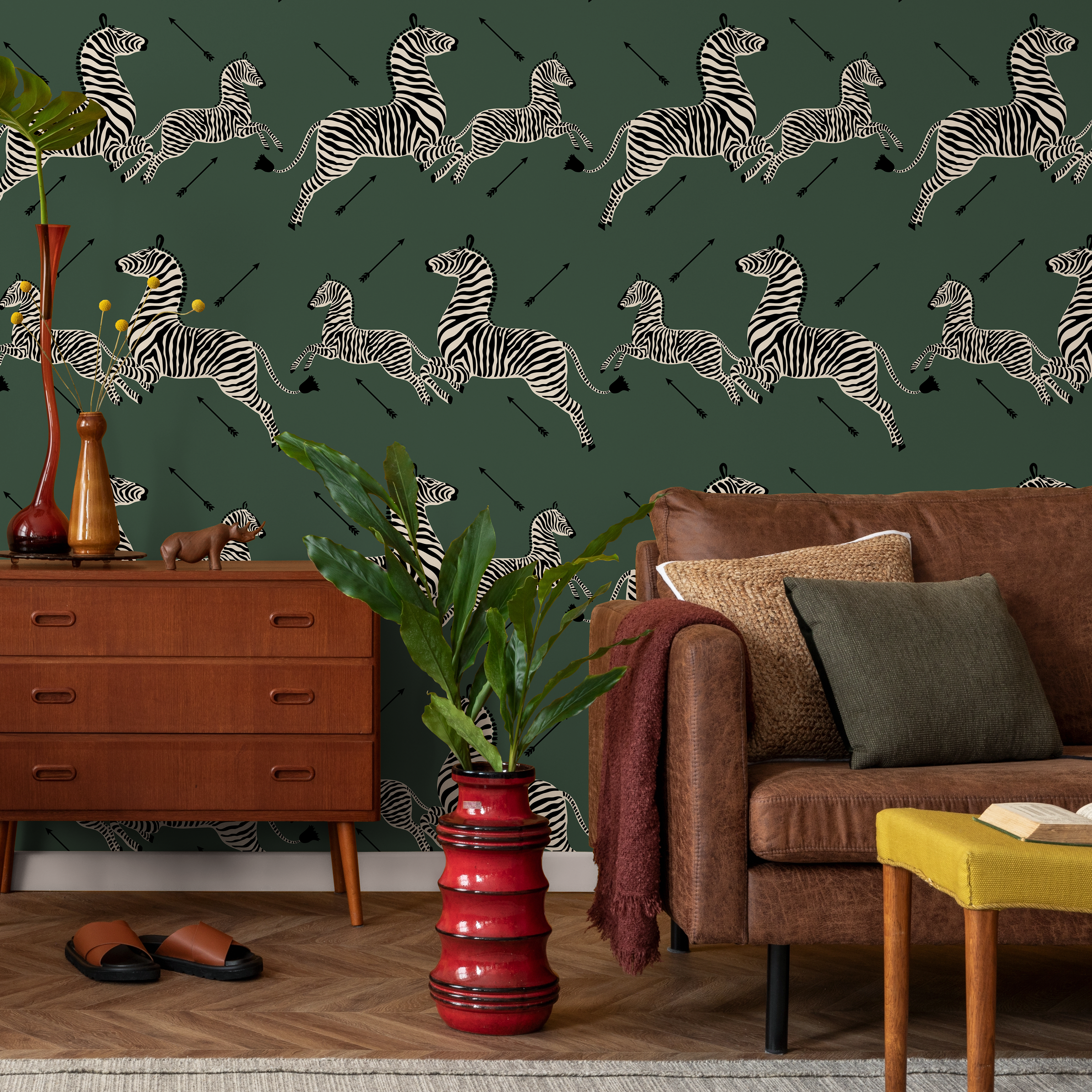 Peel And Stick Wallpaper Zebra
