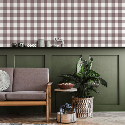 Peel And Stick Wallpaper Gingham