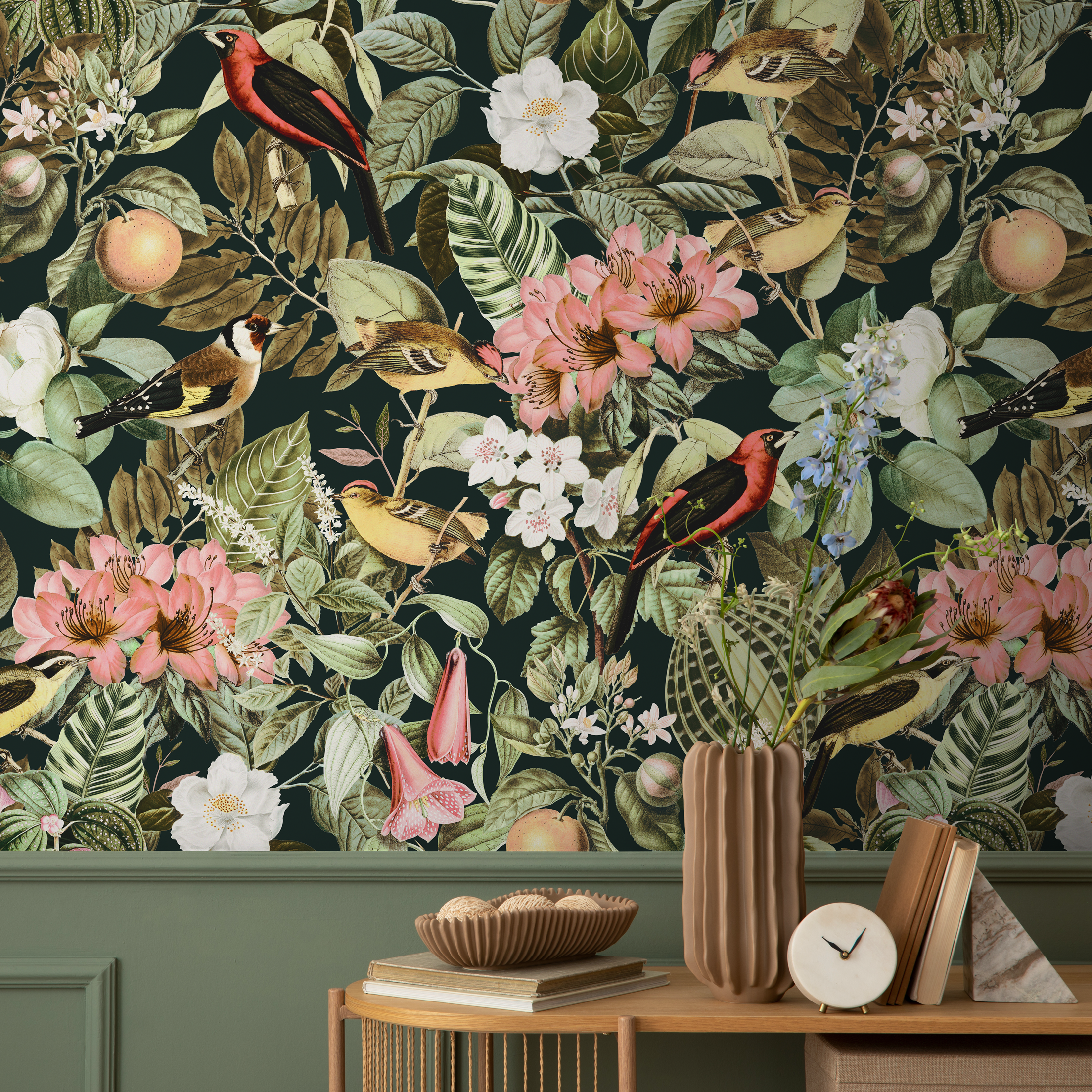 Nature Inspired Peel And Stick Wallpaper