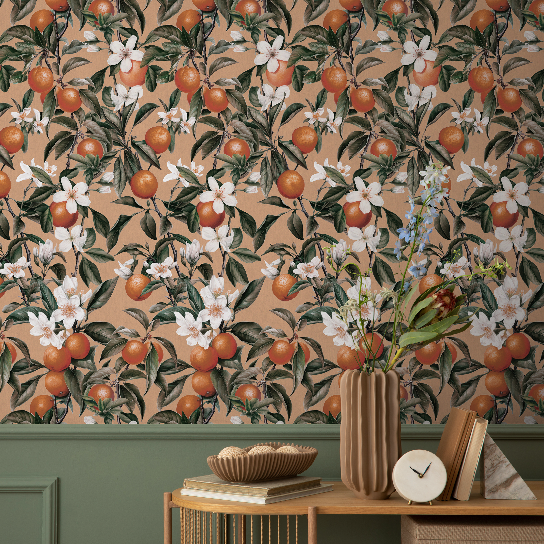 Orange Tree Wallpaper