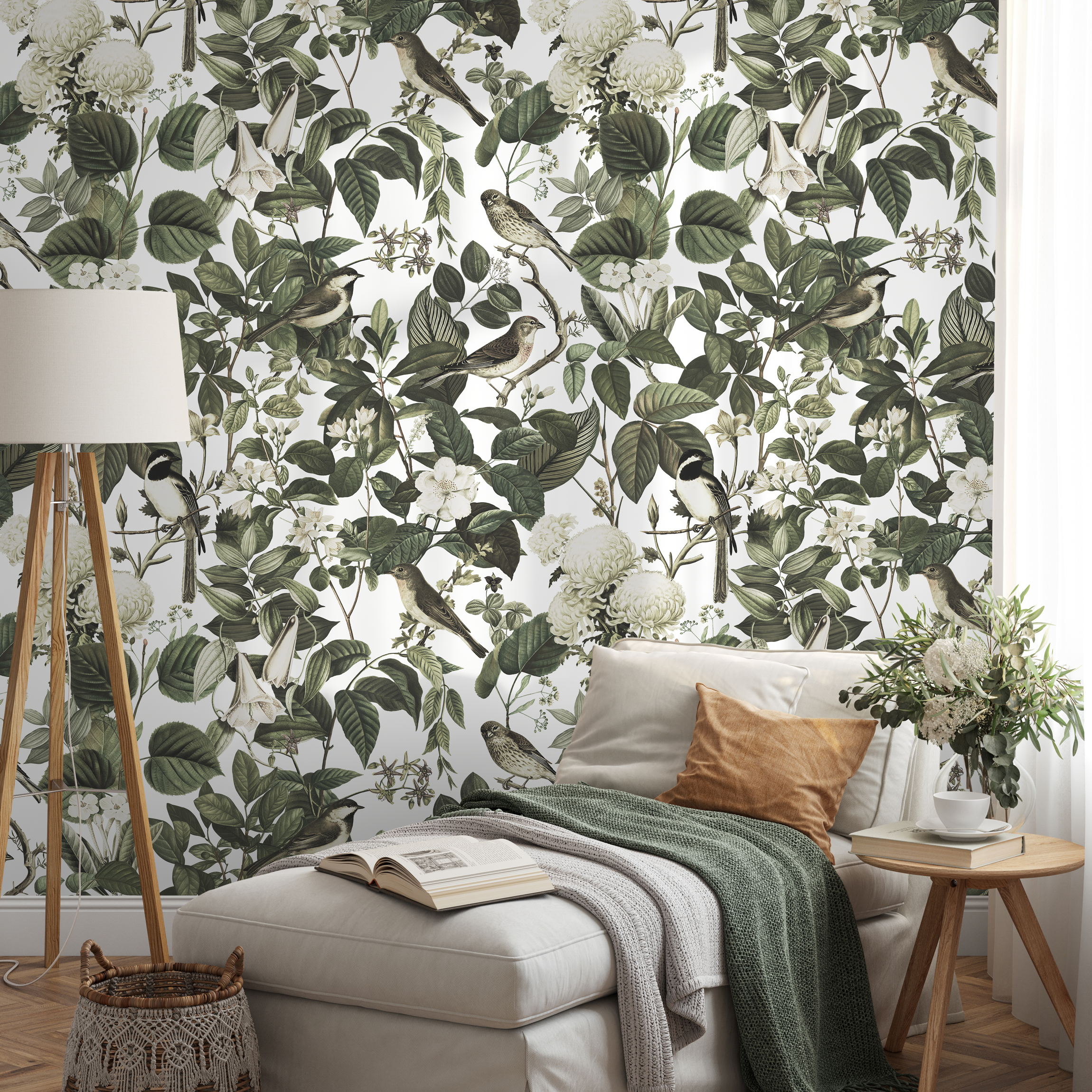 Garden Peel And Stick Wallpaper