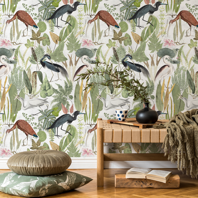 Heron Wallpaper Peel And Stick