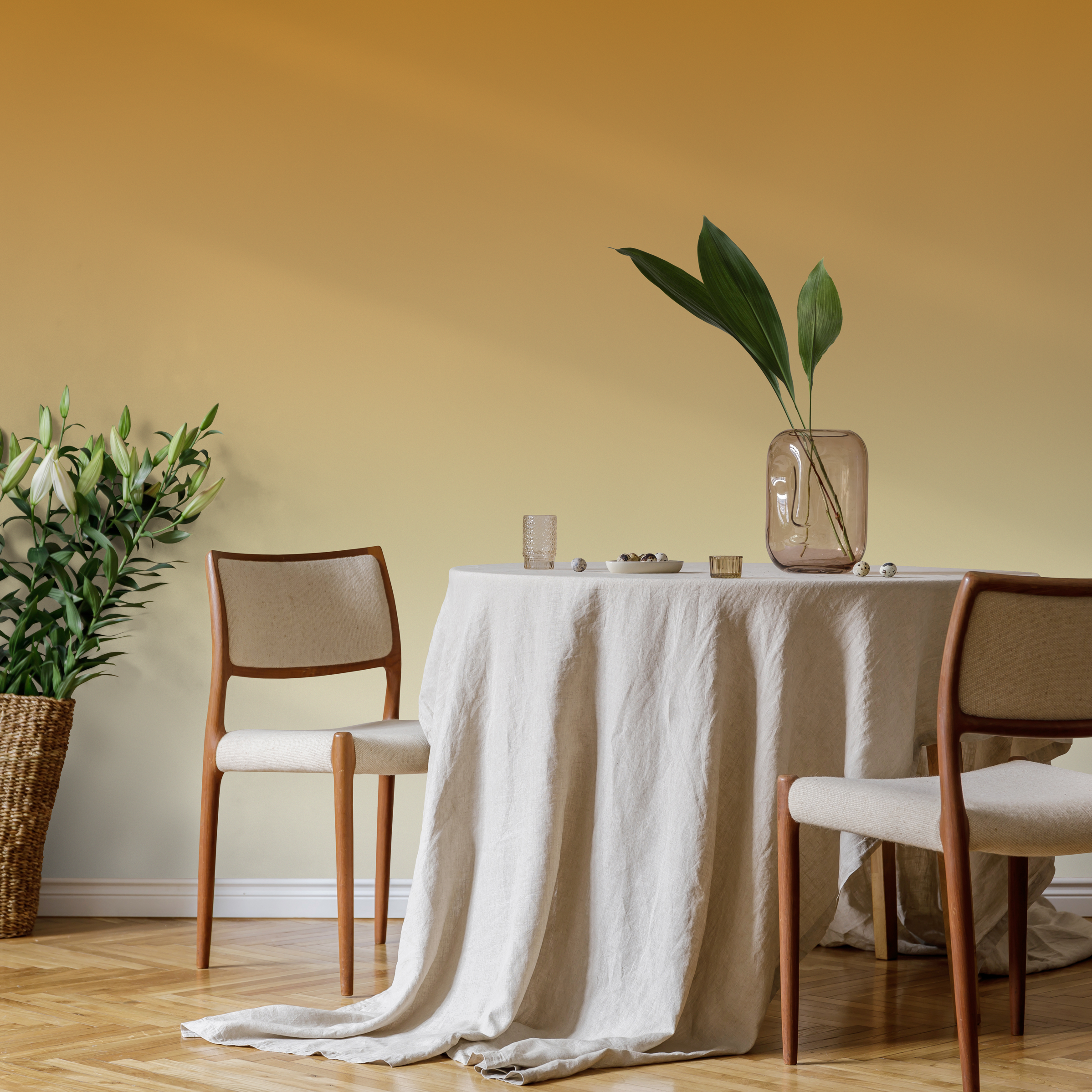 Gold Ombre Wallpaper