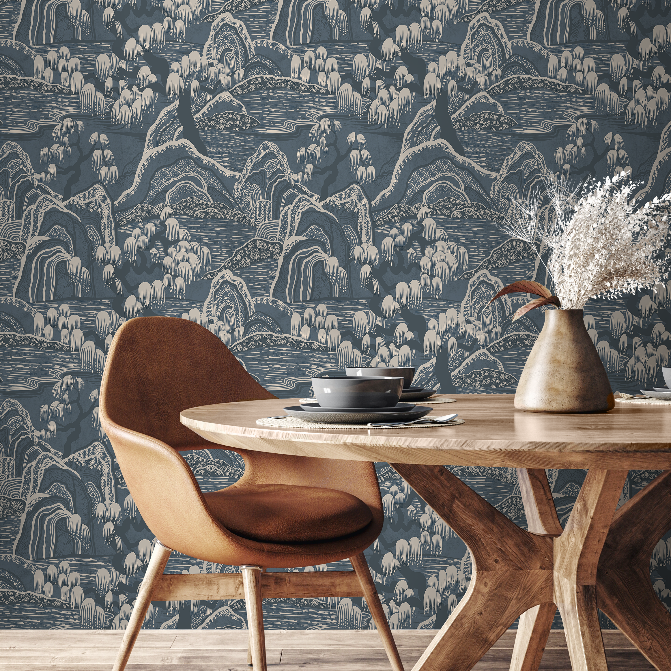 Blue Luxury Wallpaper