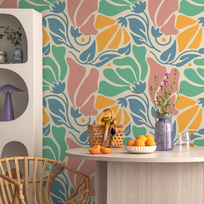 Wallpaper Bright Floral