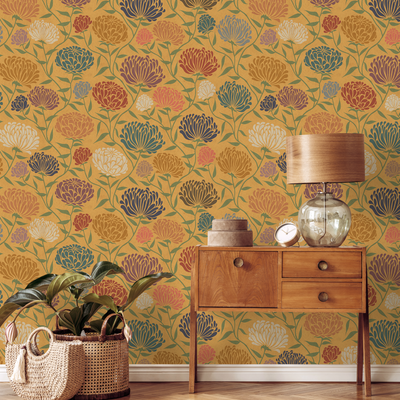 Mustard Yellow Wallpaper