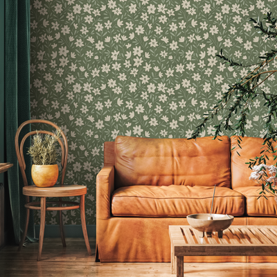 Flower Pattern Wallpaper