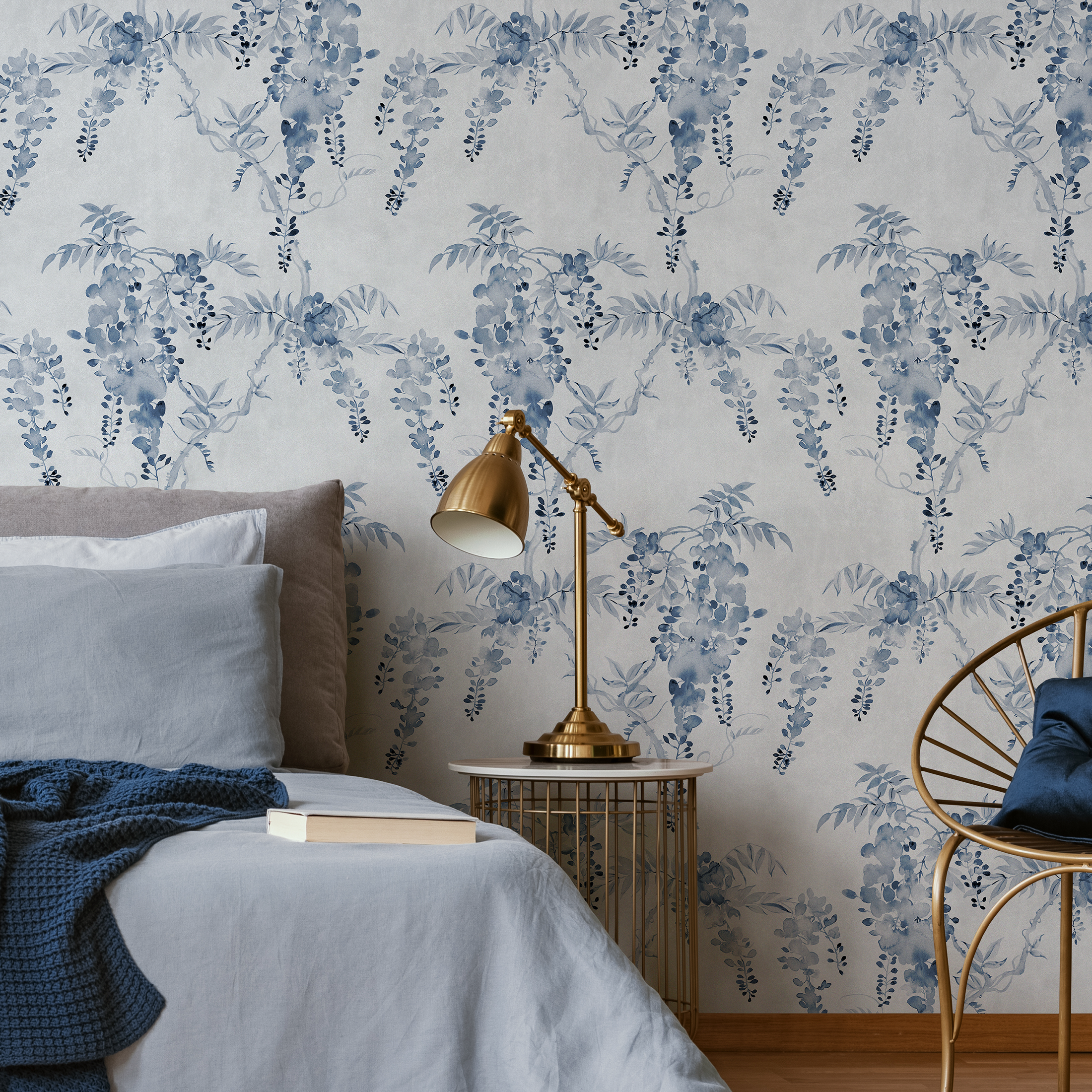 Blue Bedroom Wallpaper