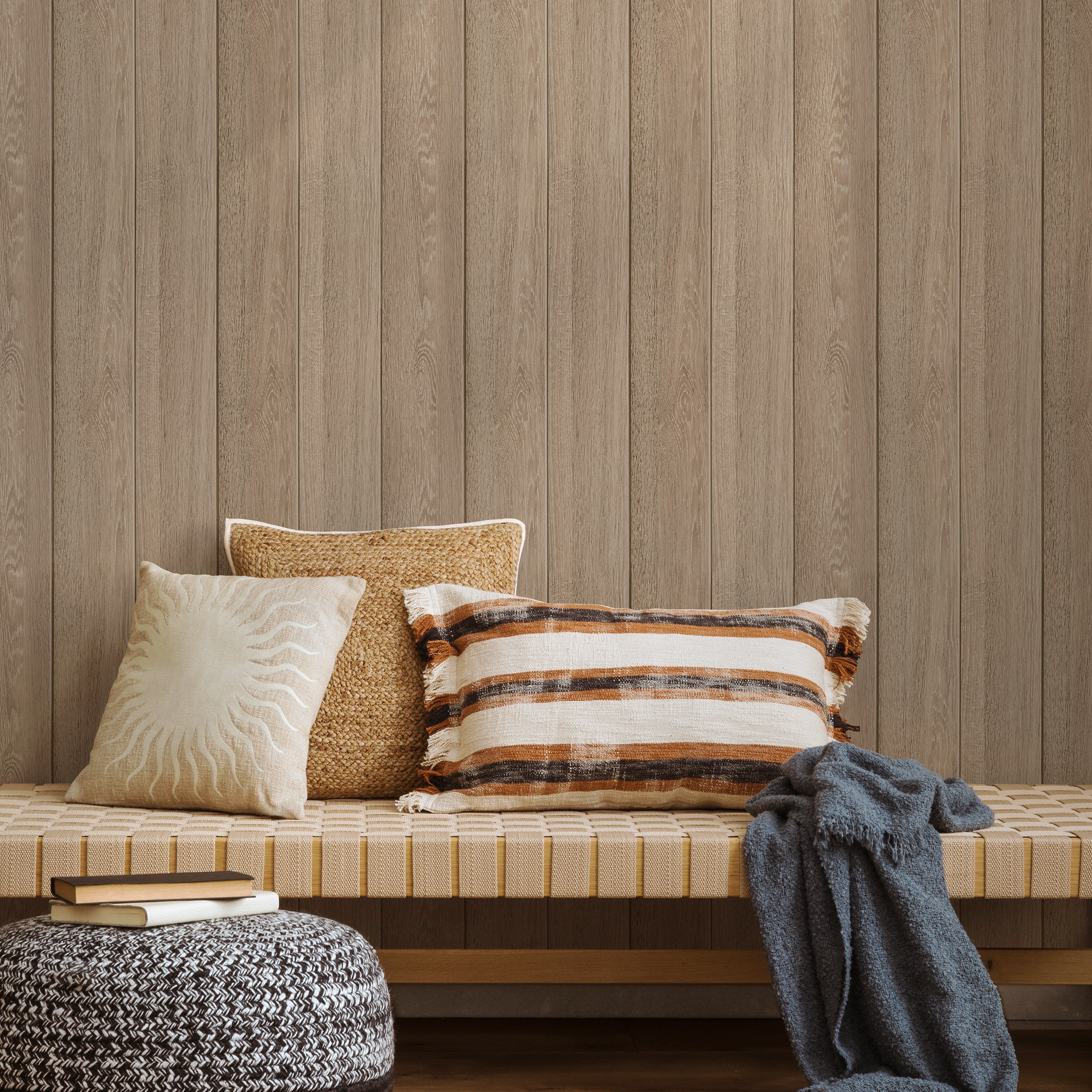 Peel And Stick Pallet Wallpaper