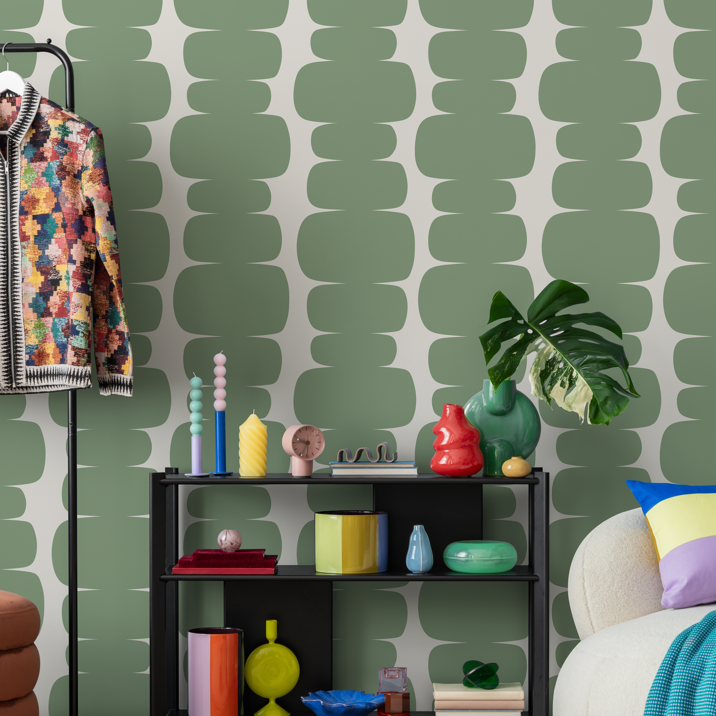 Wallpaper Sage Green