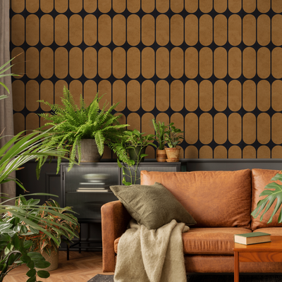 Black And Brown Peel And Stick Wallpaper