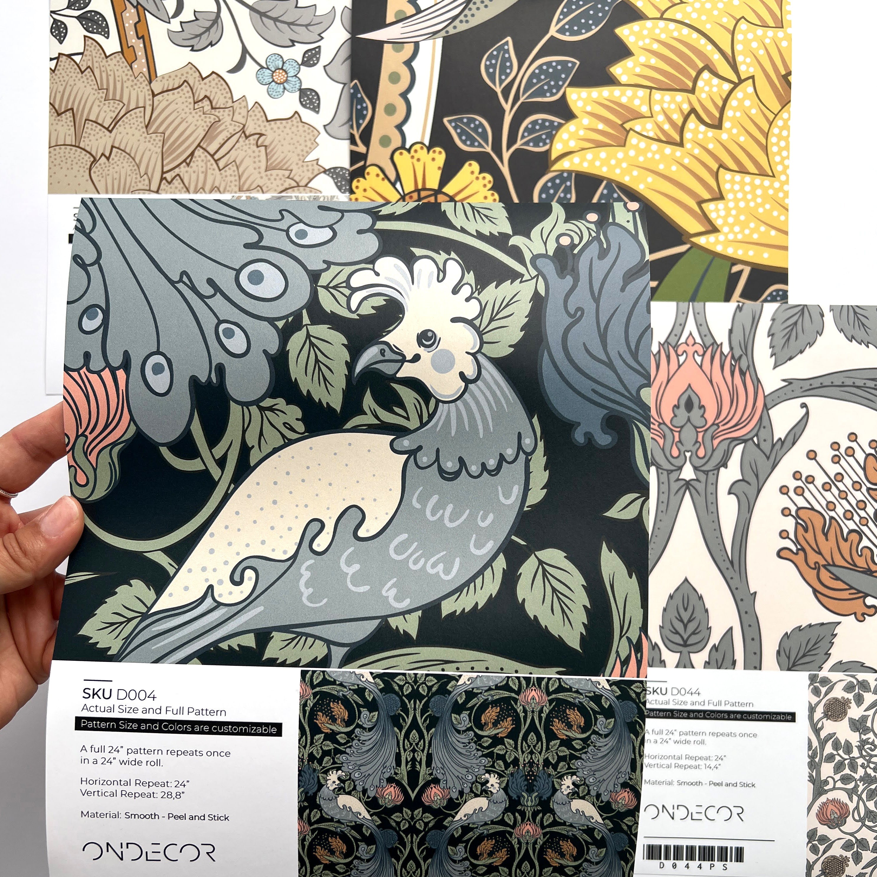 Peel And Stick Wallpaper Samples