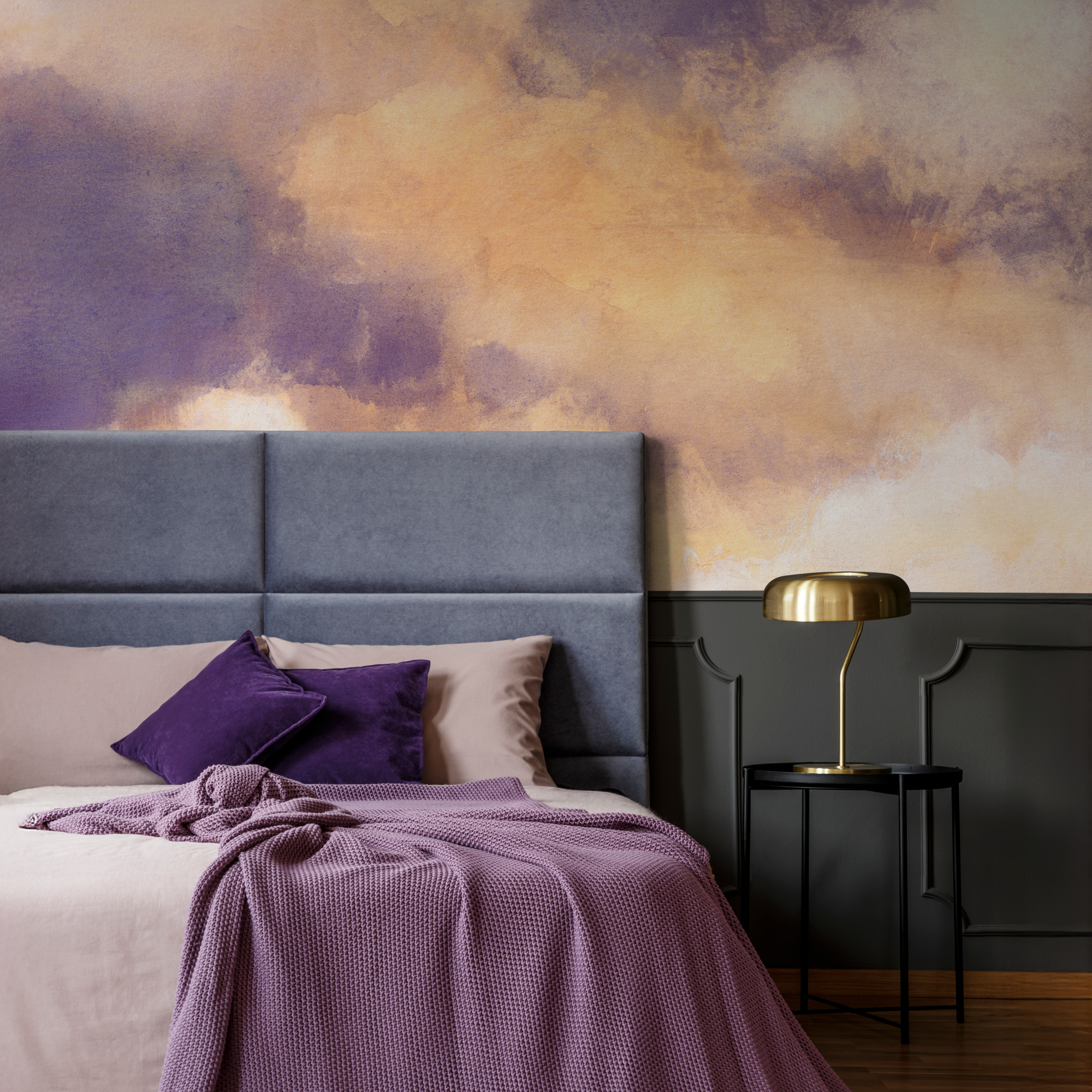 Lavender Wallpaper For Bedroom
