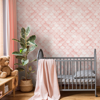 Mermaid Scale Peel And Stick Wallpaper