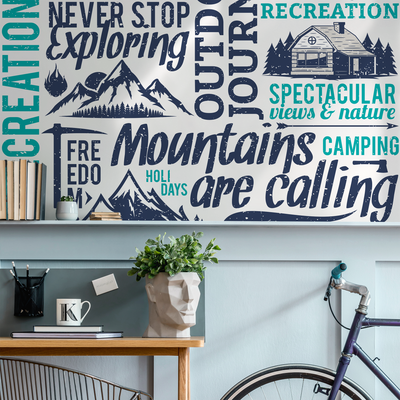 Peel And Stick Wallpaper For Gym