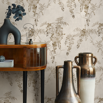 Champagne Peel And Stick Wallpaper