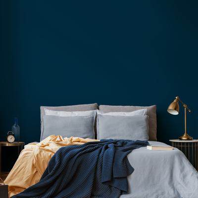 Solid Dark Navy Blue Wallpaper