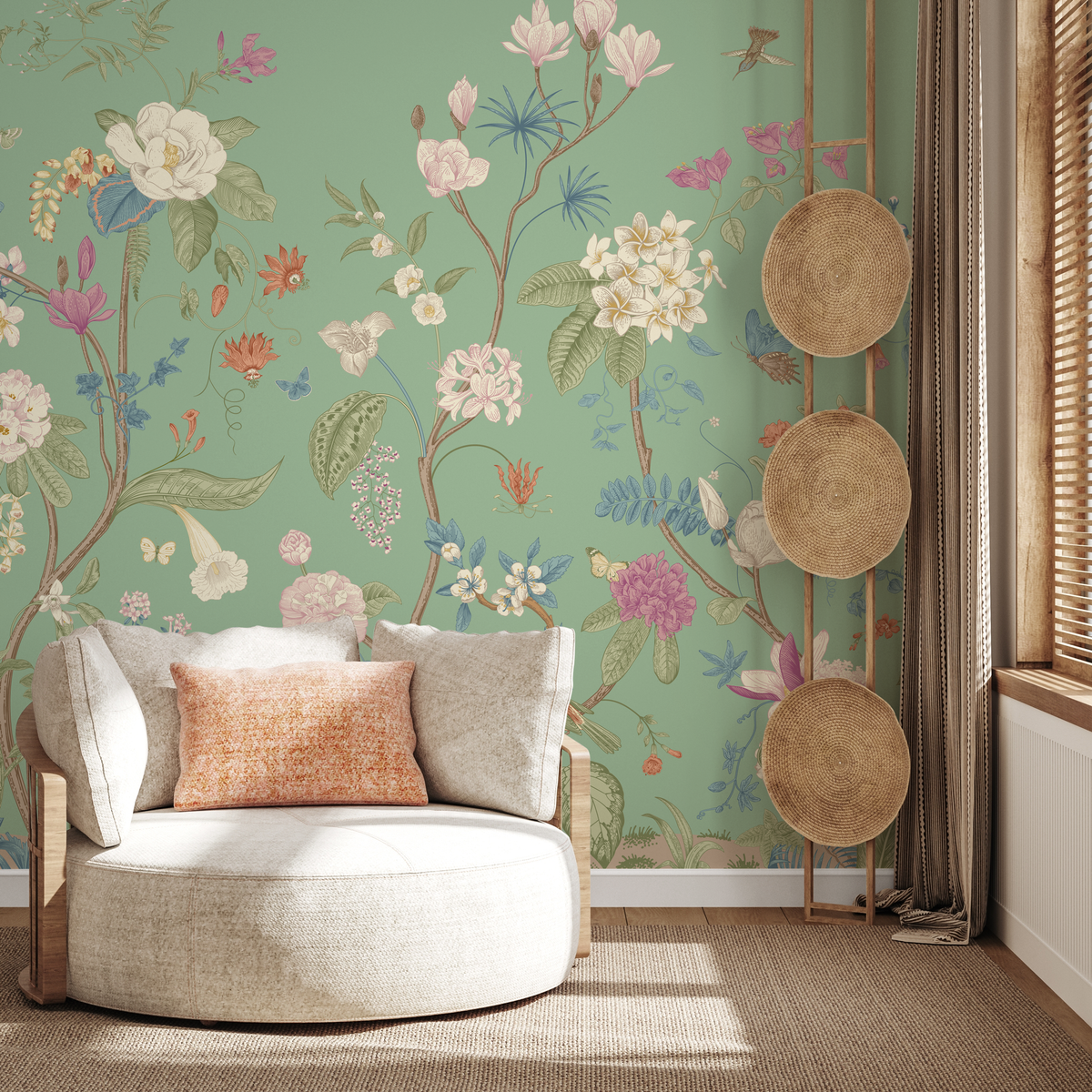 Mural Wallpaper Secret Garden