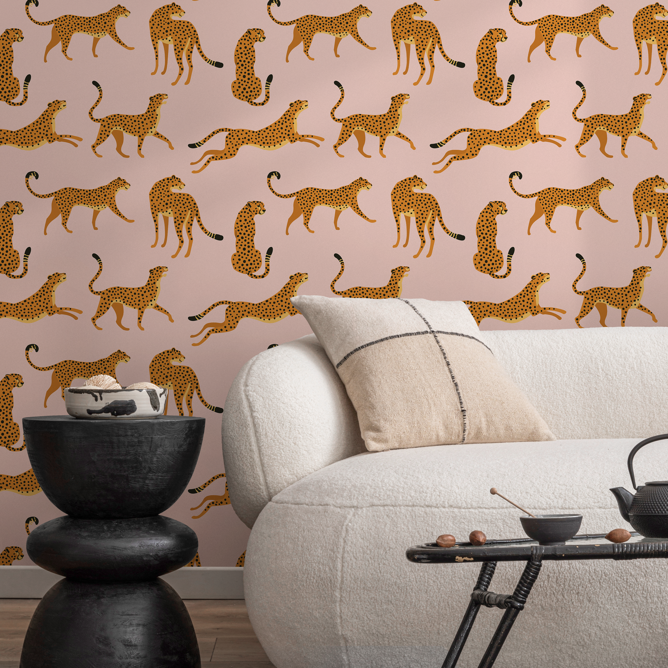Pink Cheetah Print Wallpaper
