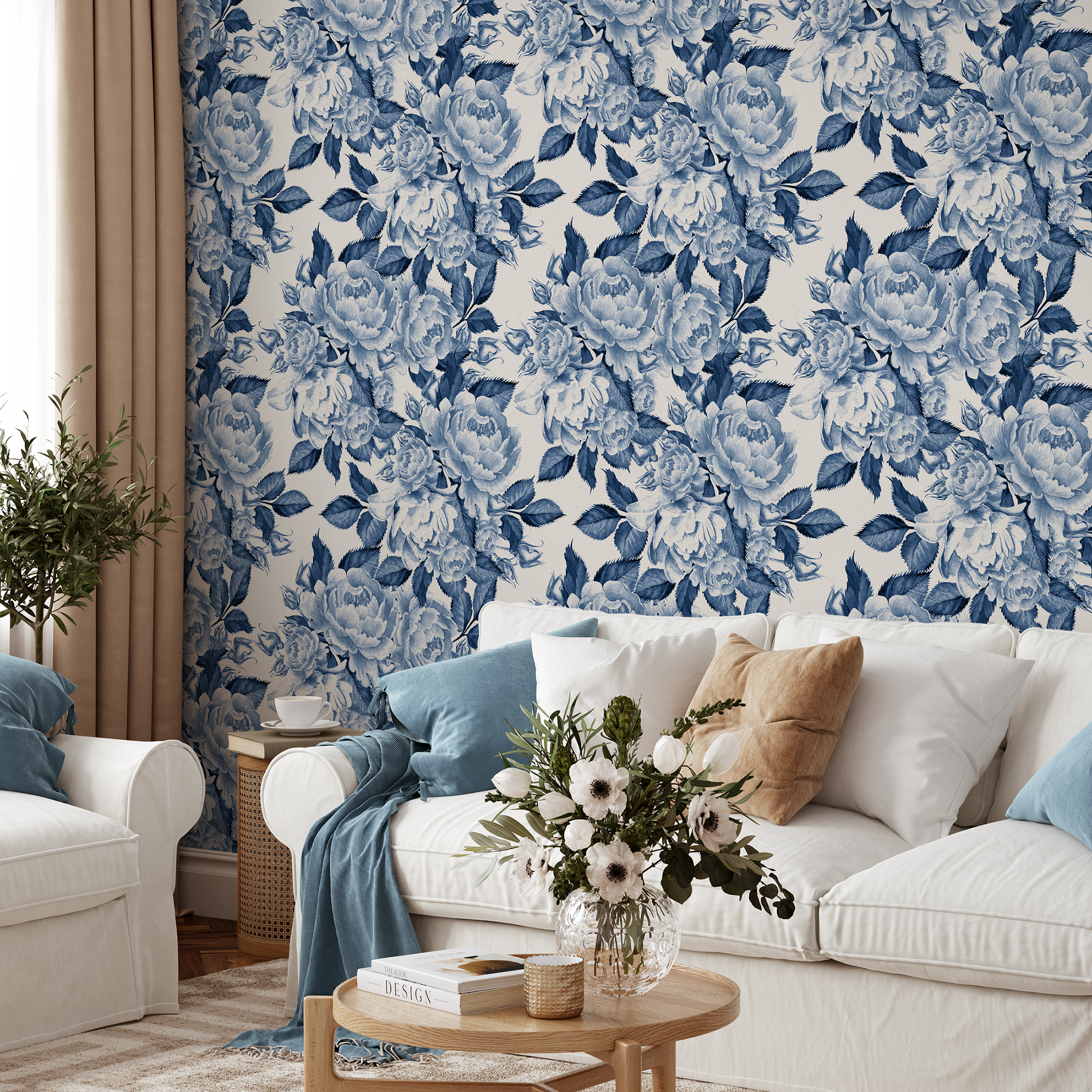Flower Blue Wallpaper