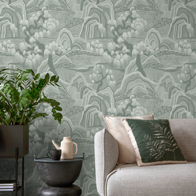 Sage Green Wallpaper