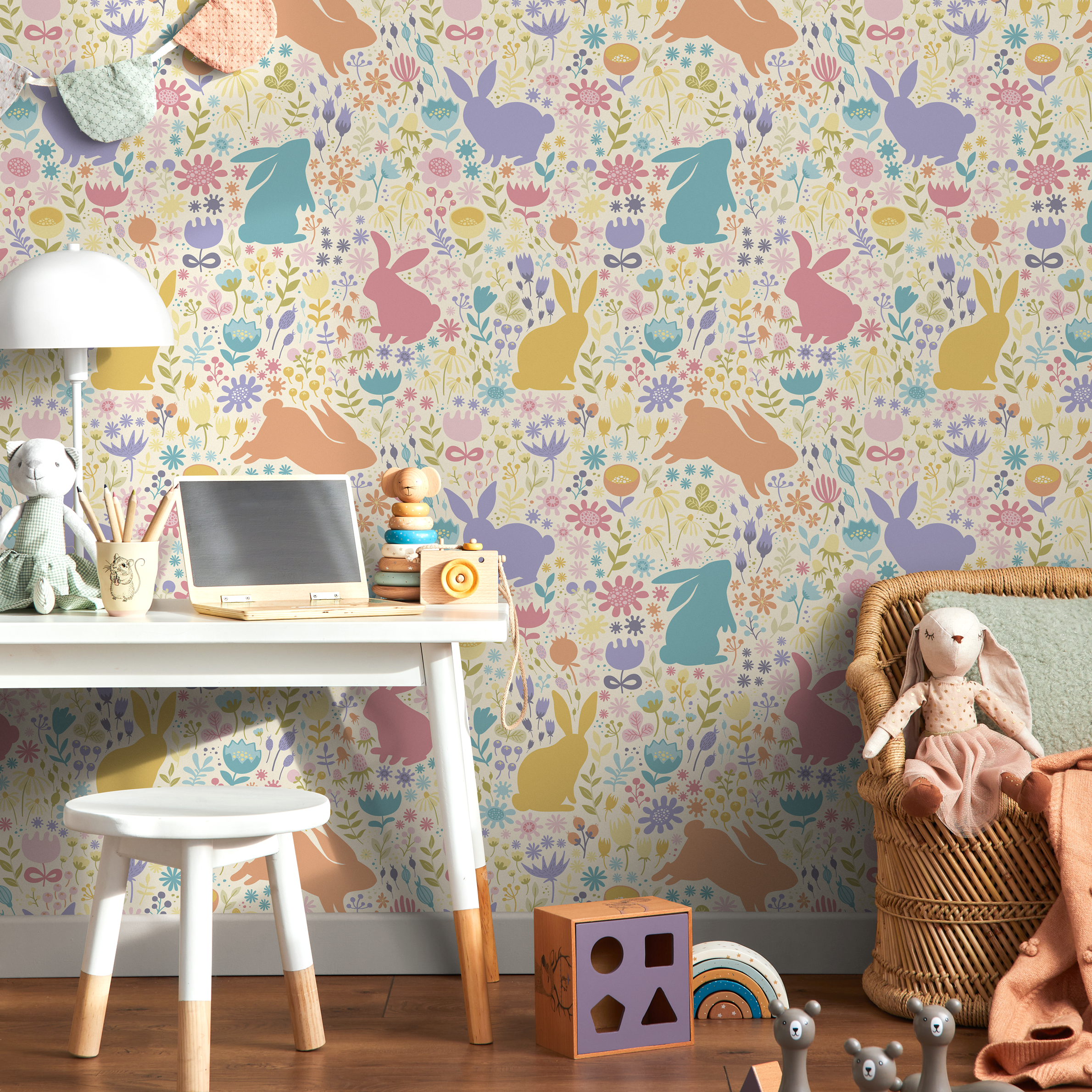 Pink Bunny Wallpaper