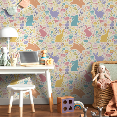 Pink Bunny Wallpaper