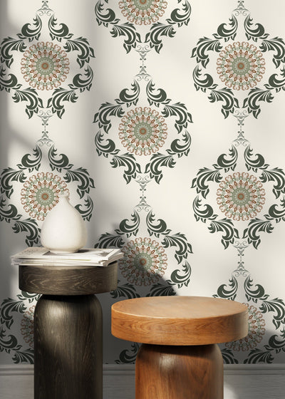 Mandala Peel And Stick Wallpaper