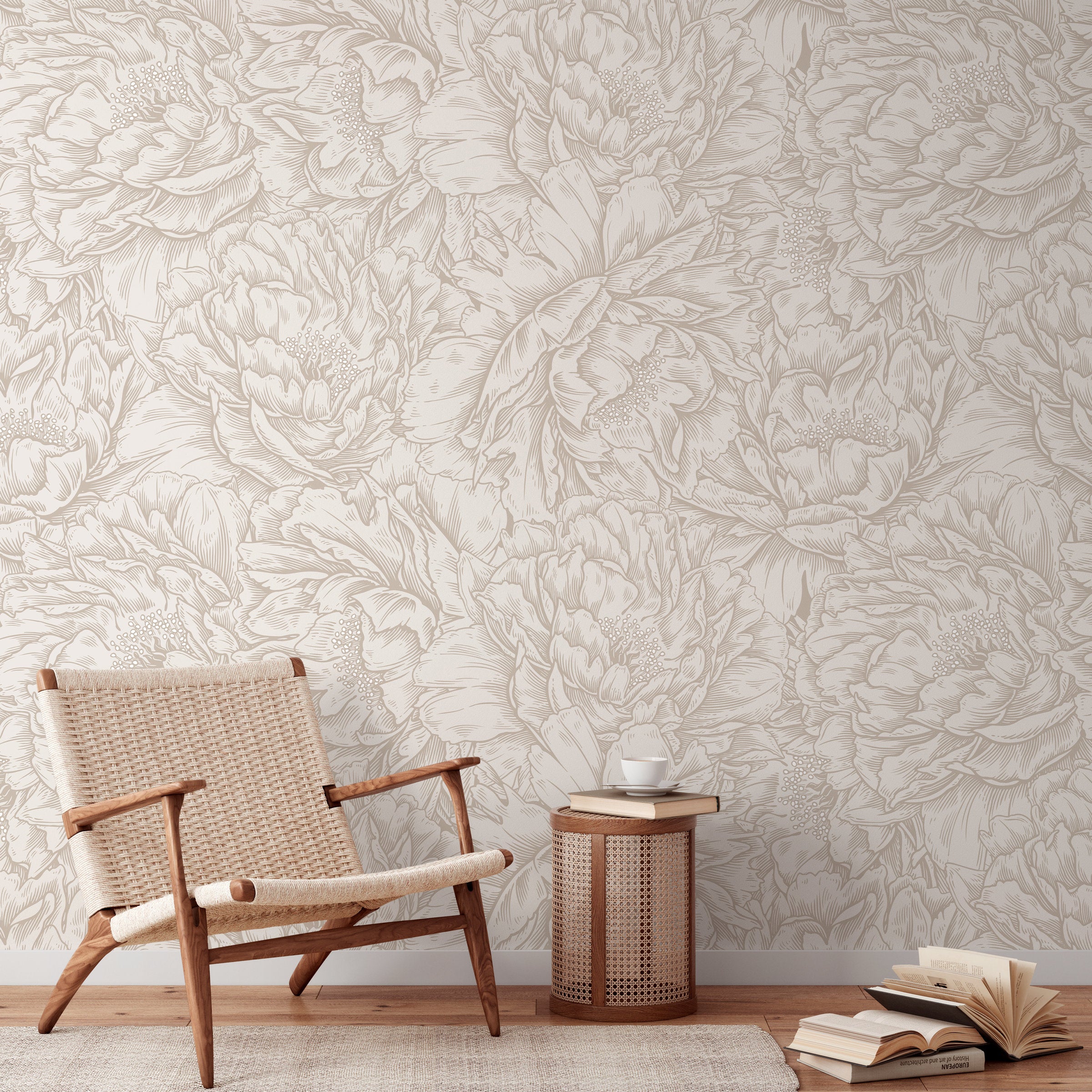 Dainty Floral Peel And Stick Wallpaper