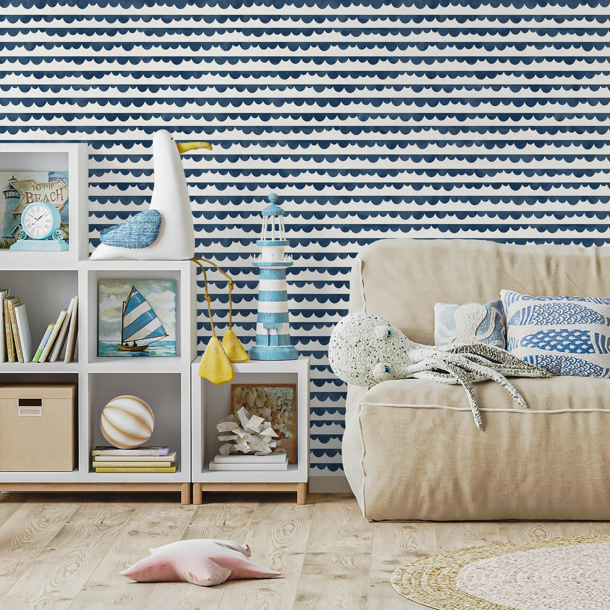 Cute Navy Blue Wallpaper