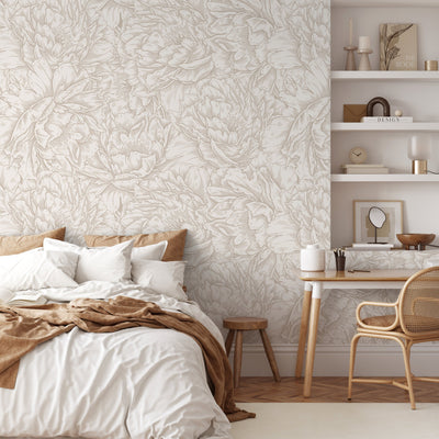 Peel And Stick Removable Wallpaper Floral