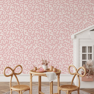 Pink Modern Wallpaper