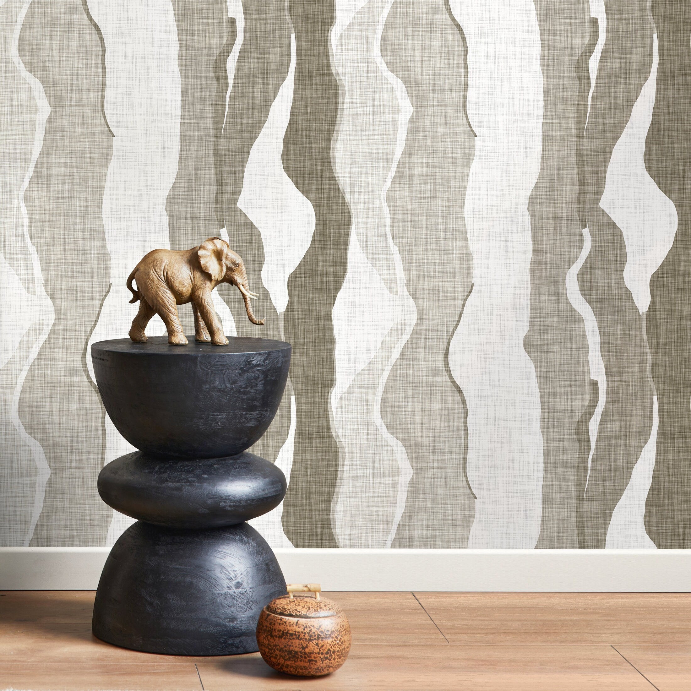 Linen Texture Peel And Stick Wallpaper
