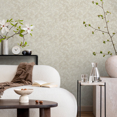 Modern Wallpaper In Living Room