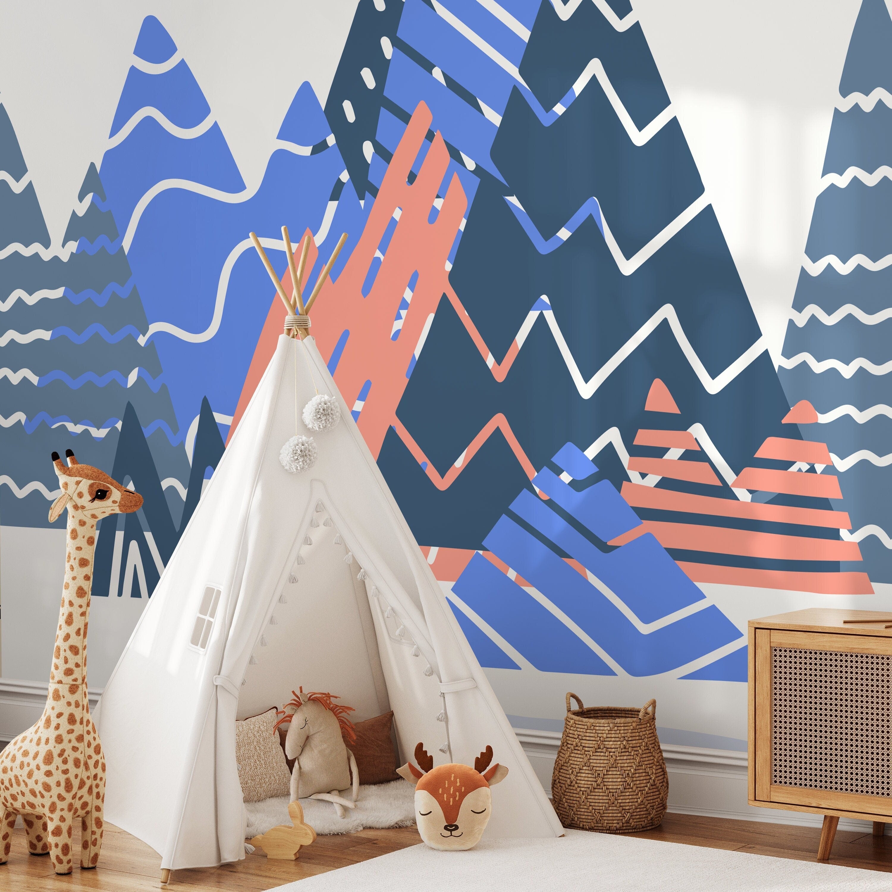 Boho Mountain Wallpaper