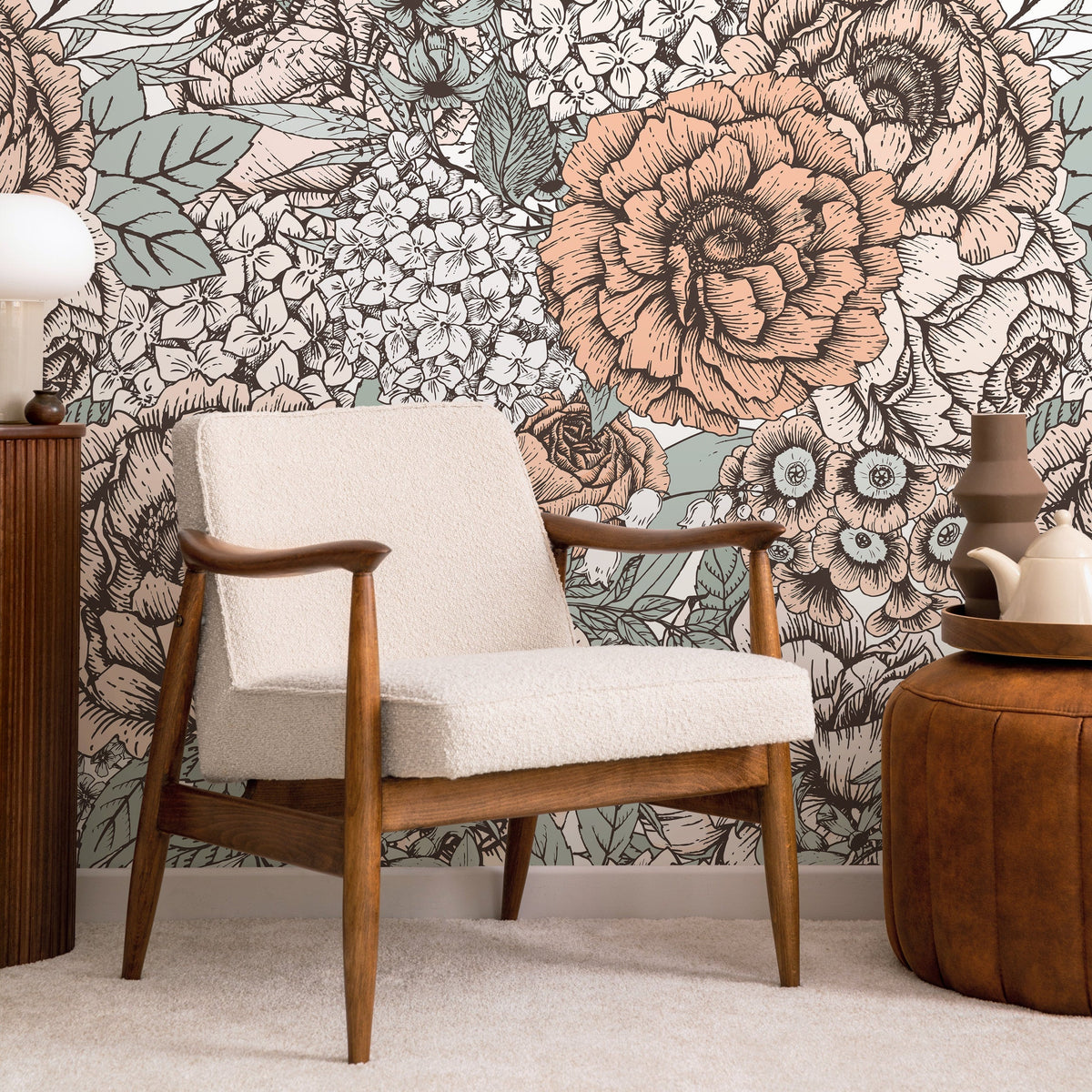 Modern Wallpaper Floral