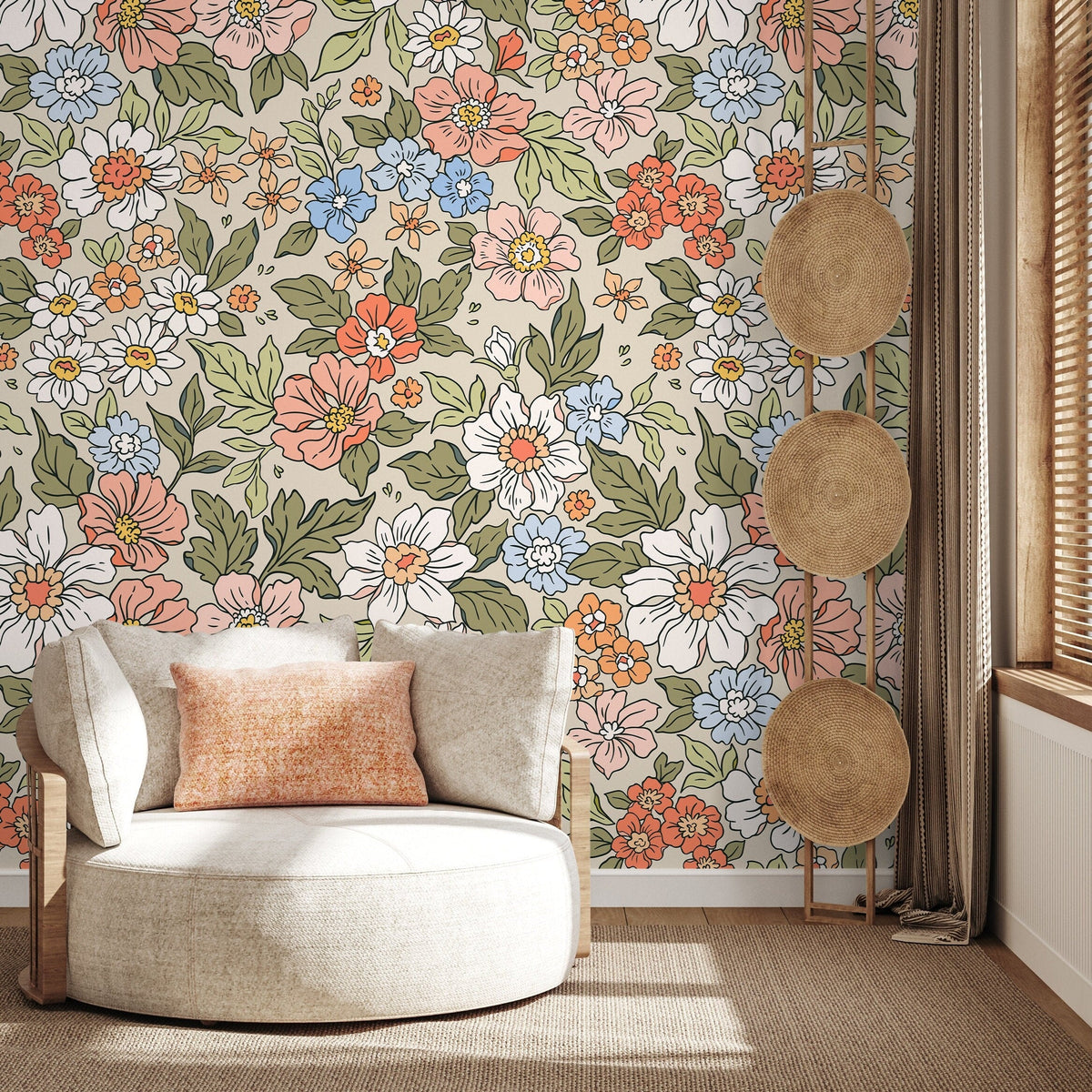 Pretty Floral Wallpaper