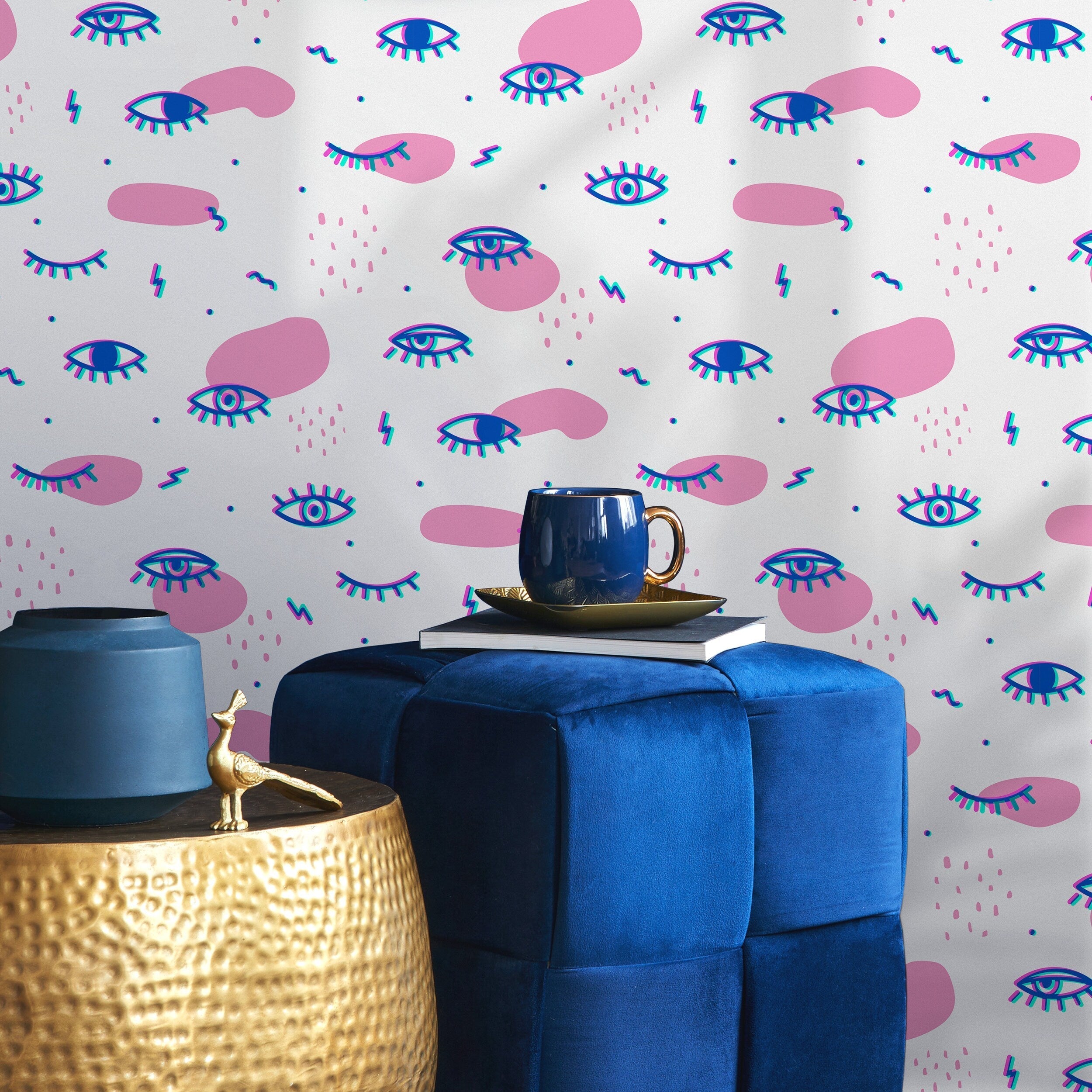 Funky Wallpaper For Bathroom