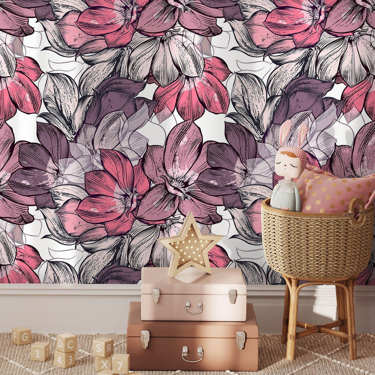 Plain Mauve Wallpaper