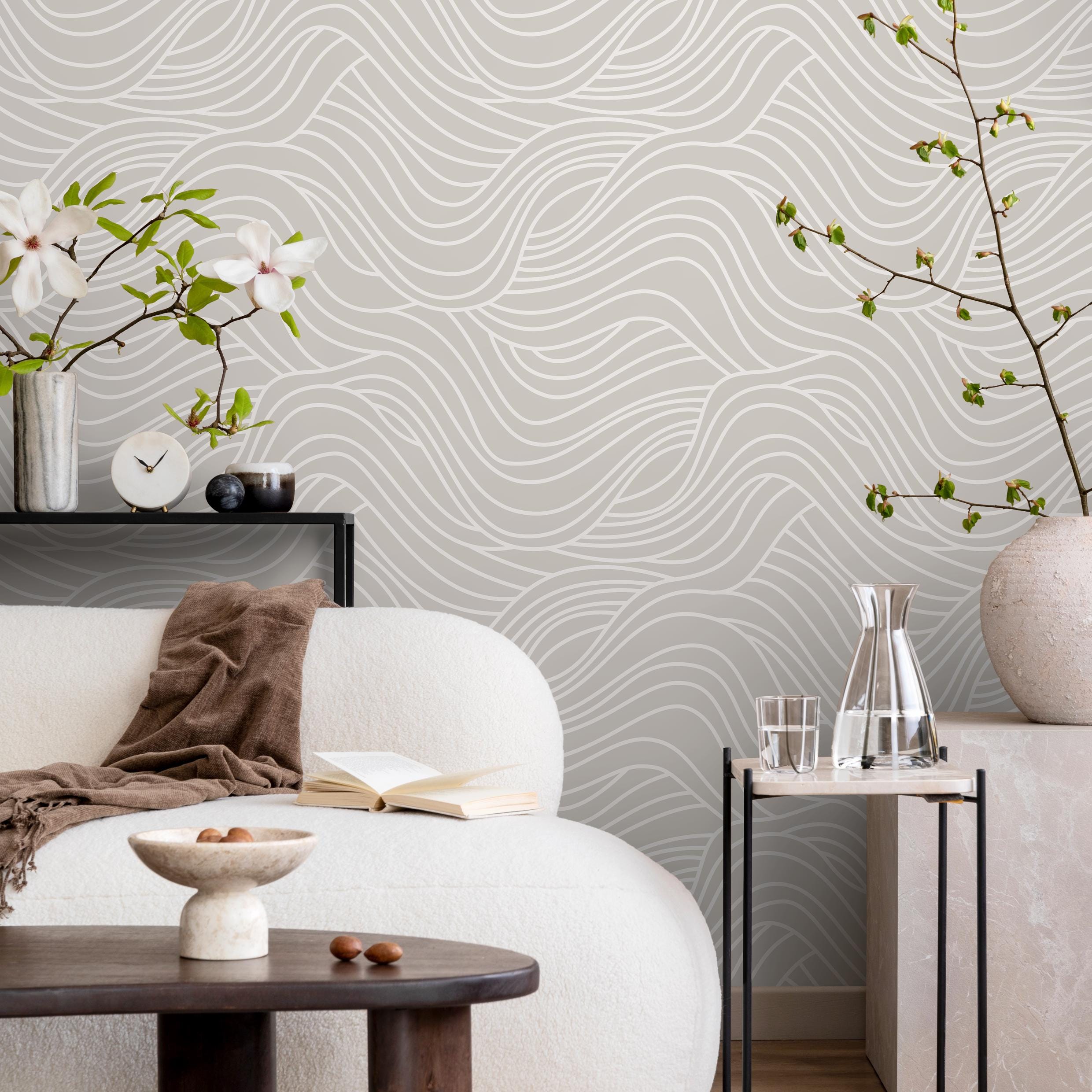 Neutral Boho Peel And Stick Wallpaper