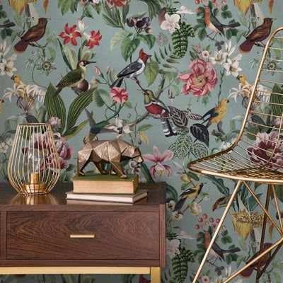 Floral Wallpaper Vintage