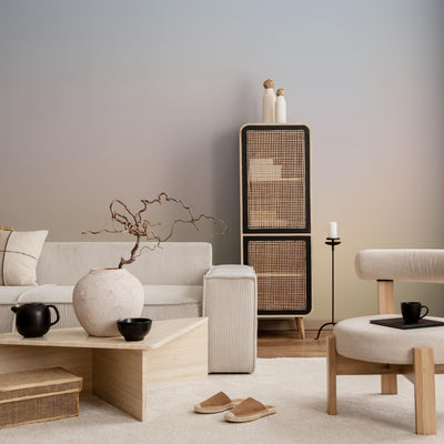 Beige Ombre Wallpaper