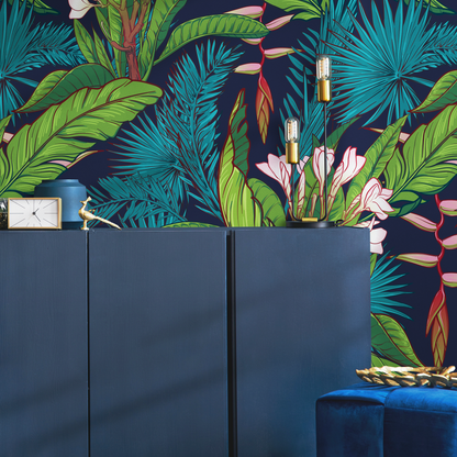 Removable Wallpaper Peel and Stick Wallpaper Wall Paper Wall Mural - Tropical Wallpaper - A469