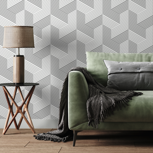 Removable Wallpaper Peel and Stick Wallpaper Wall Paper Wall Mural - Geometric Wallpaper - A484