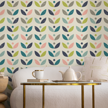 Removable Wallpaper Peel and Stick Wallpaper Wall Paper Wall Mural - Scandinavian Wallpaper - A523