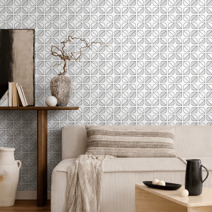 Removable Wallpaper Scandinavian Wallpaper Temporary Wallpaper Minimalistic Wallpaper Peel and Stick Wallpaper Wall Paper - A588